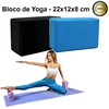 Bloco EVA Yoga Pilates Fisioterapia Tijolinho 22x12x8
