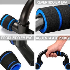 Kit Roda Abdominal Lombar C/ Apoio Flexão + Kit 5 Elásticos - loja online