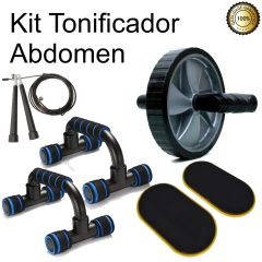 Kit Funcional Rolo Roda C/ Apoio Abwheel Fit E Corda + Slide