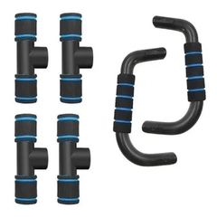 Imagem do Kit musculação abdominal Roda + suporte fixo treino de braço