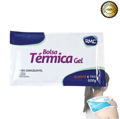 Kit Bolsa Gel Térmica + Suporte De Joelho Em Neoprene - comprar online