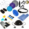 Kit Yoga Pilates C/ 16 Itens para treino completo