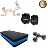 Kit Aeróbico Caneleira 2 Kg + Step + Halter 2kg