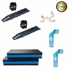 Kit funcional: 2 Steps, 2 mini band Médio e 2 pares de caneleira 2 kg