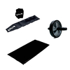 Caneleira 2 Kg- Par + Colchonete + Roda
