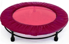 Cama Elástica Mini Jump Profissional Rosa +Capa + Colchonete - loja online