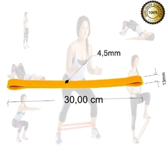 Kit 3 Super Mini Band Extensor Elástico Leve, Médio E Forte na internet