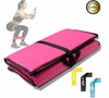 Kit Fitness C/ Colchonete P/ Academia Dobrável+kit Mini Band