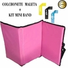 Colchonete Ginástica Dobrável P/ Transporte + Kit Mini Band