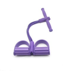 Elástico Extensor Exercícios Treino Em Casa Com Apoio De Pes