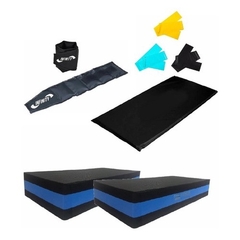 Kit Colchonete+ Caneleira 5 Kg +2 Steps + Kit Faixa + Brinde - comprar online