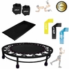 Kit Funcional Mini Jump+colchonete+caneleira3+kit Mini Band