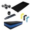 Caneleira 2 Kg+colchonete+kit Mini Band+peso 1 Kg+ Step
