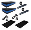 Kit Funcional Colchonete + Caneleira 2 E 4 Kg + Step + Corda Cor:Preto