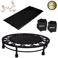Cama Elástica Mini Jump + Colchonete + Caneleira 2 Kg - comprar online