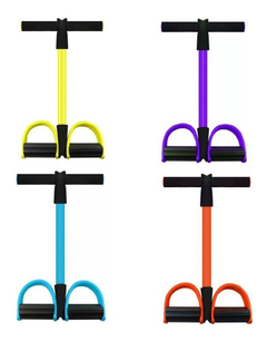 Imagem do Extensor Elástico Para Treino Em Casa C/ Apoio Nos Pés