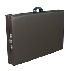 Divã Maleta Dobrável S/ Orifício Mesa Maca Portátil Estética Cor:Preto - comprar online