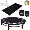 Cama Elástica Mini Jump + Colchonete + Caneleira 5 Kg (par)