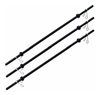 Kit 3 Barras Para Body Pump Musculação Academia