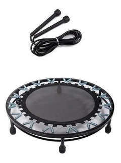 Cama Elástica Mini Jump 180kg Com Aro De Reforço + Brinde