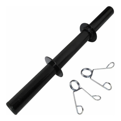 Barra Oca Halter 40 Cm Com Presilhas Academia Profissional