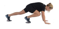 Discos Deslizantes Para Exercícios 17,5 Cm - Cheers Fitness