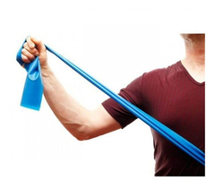 Kit Faixa Elástica Com 4 Intensidades Tipo Thera Band 1,50mt - Cheers Fitness