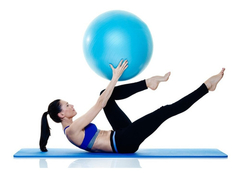 Bola Yoga Suiça Pilates Abdominal Gym Ball 55cm - loja online