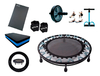 Kit Jump + Extensor+ Caneleira 3kg + Step +colchonete+ Roda + Capa