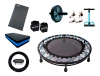 Kit Jump + Extensor+ Caneleira 3kg + Step +colchonete+ Roda + Capa