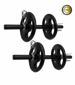 Peso Academia Par Halteres 40cm Barras Oca 8kg Anilhas 4x2kg - comprar online