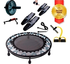 Kit Mini Jump+corda+extensor+caneleira 2 E 3kg + Step na internet