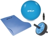 Bola 75+ Tapete 1,20 + Roda Abdominal + Bomba