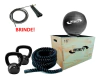Caixa de Madeira 40x35x45 - 12"+ Corda Naval +Kettlebell de 4 kg +Kettlebell de 6 kg+ Wall Bal 6 kg + corda speed rope