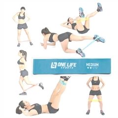 Kit 10 Mini Band Elástico Academia Fit Thera Band Médio