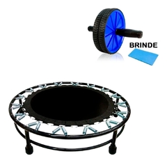 Mini Jump Profissional Aro De Reforço + Roda Rolinho Abdomem - comprar online