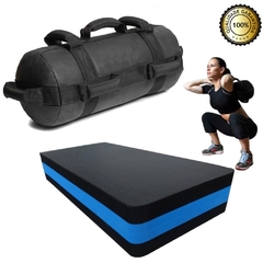Kit Aeróbico com 2 Step em EVA + Power Bag Sand Bag 30 kg na internet