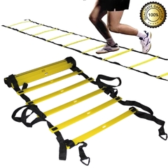 Escada PVC + 05 cones + 10 Pratos p/ treinamento funcional na internet