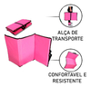 Colchonete Para Ginástica Dobrável D50 Cross Box Confortável Cor:Rosa