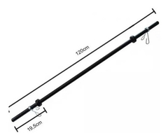 Kit 2 Barras Para Body Pump Musculação Academia + Presilhas - comprar online
