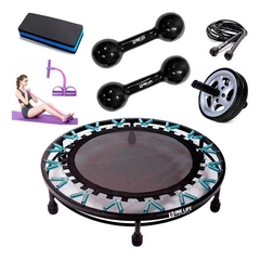 jump + extensor c apoio + Roda + corda +step + halter 1 kg - comprar online