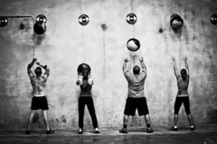 Caixa de Madeira 30x35x45 - 12"+ Corda Naval + Power Bag de 10 kg +Kettlebell de 10kg + Wall Bal 6kg + corda speed rope - Cheers Fitness