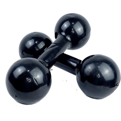 Halter Bola Emborrachado Peso 6kg Exercícios Em Casa na internet