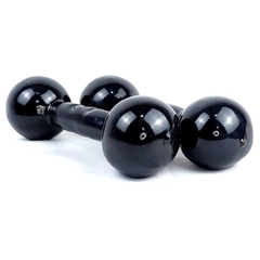 Halter Bola Emborrachado Peso 6kg Exercícios Em Casa - Cheers Fitness