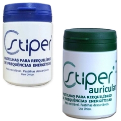 Kit Pastilha Stiper De Silício Para Acupuntura - 1 AURICULAR + 1 CORPORAL
