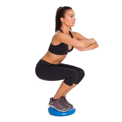 Imagem do Kit Par de Halter 2kg + Par de caneleira 2kg + Bosu + Disco de Equilíbrio + Step + Bola 75 cm + Colchonete