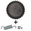 Kit Reparo para MINI JUMP 32 Molas + 1 Lona 32 Molas