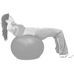 Kit Pilates Solo Par De Caneleira Tornozeleira Peso 2kg+ Bola Suíça 55cm - comprar online