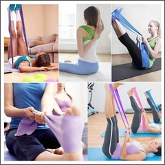 Kit 3 Rolo de Faixa Elástica - 12 metros - Leve - Médio - Forte - Cheers Fitness