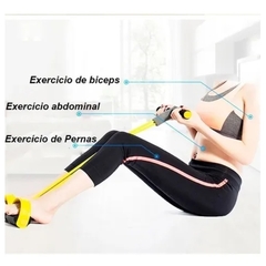 Kit halter 2kg Emborrachado + Bola suíça 55 + Kit mini band + Colchonete de Espuma + Extensor com apoio para pés na internet